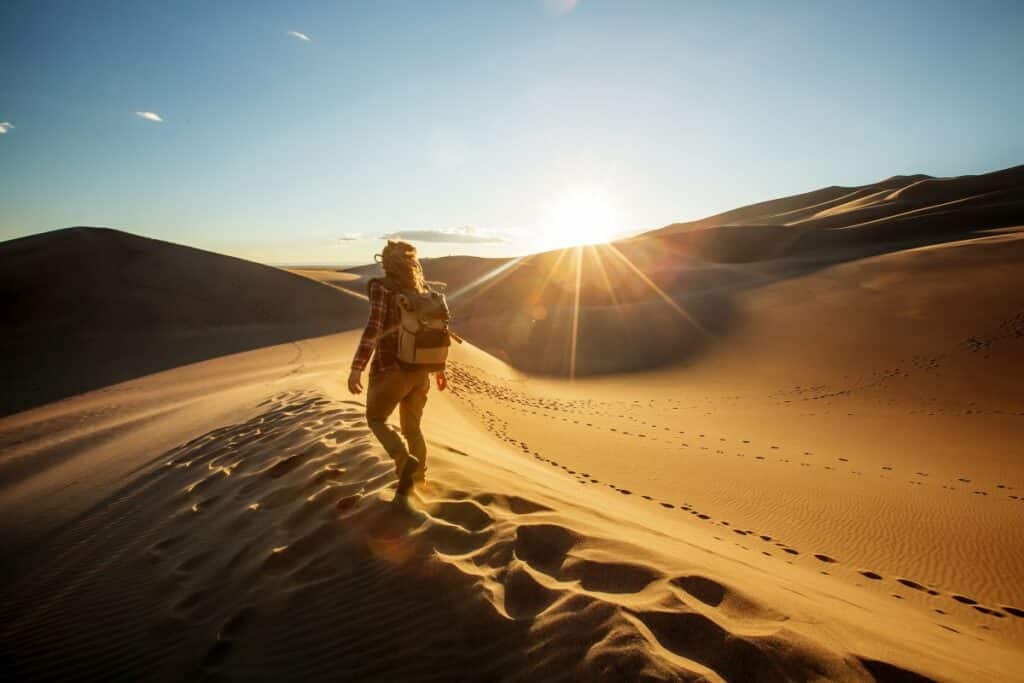 wüste wandern